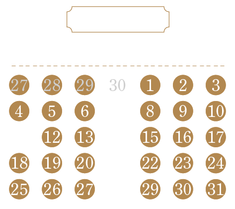 営業日カレンダー202610